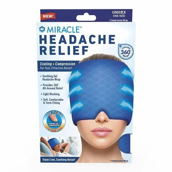 HEADACHE RELIEF WRAP BLU, As Seen On Tv, Mfr#: MHDR-MC12/4